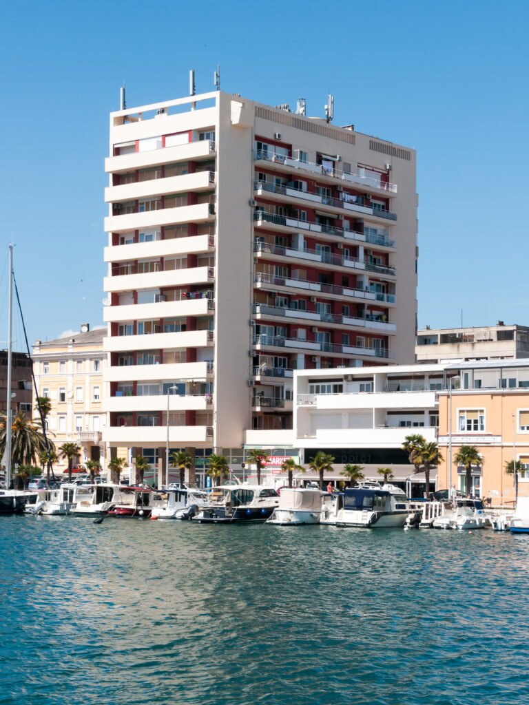 A residential apartment complex