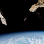 A small CubeSat satellite