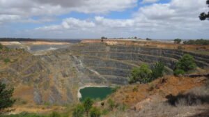 A lithium mine in Australia