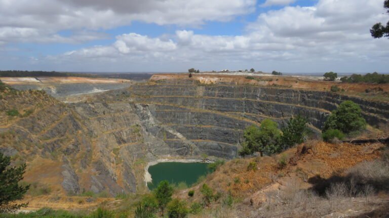 A lithium mine in Australia