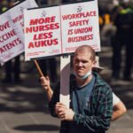 A nurse in an Australian hospital