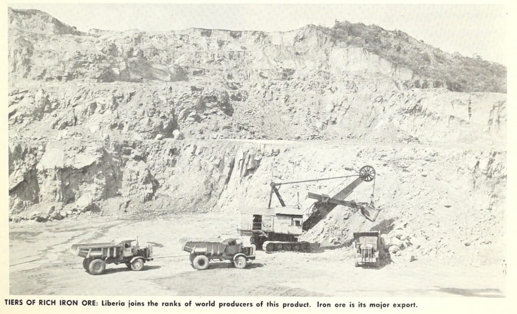 Iron ore mining and export
