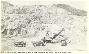 Iron ore mining and export