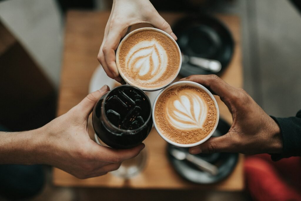 Barista preparing coffee at an independent Perth café