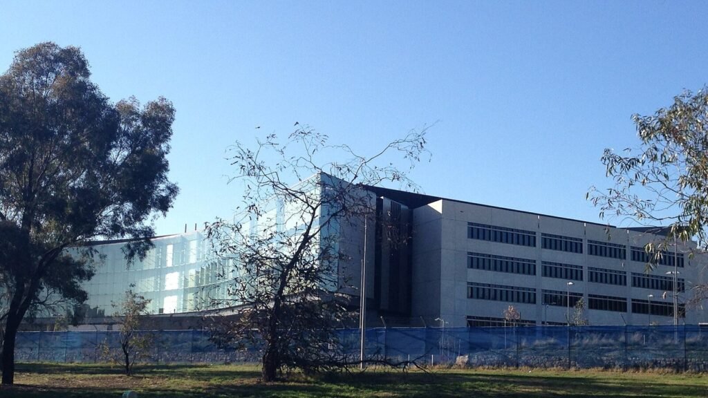 The ASIO Central Office building in Canberra