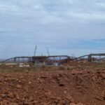 Cloudbreak iron ore mine on the Fortescue rail line in the Pilbara region of Western Australia